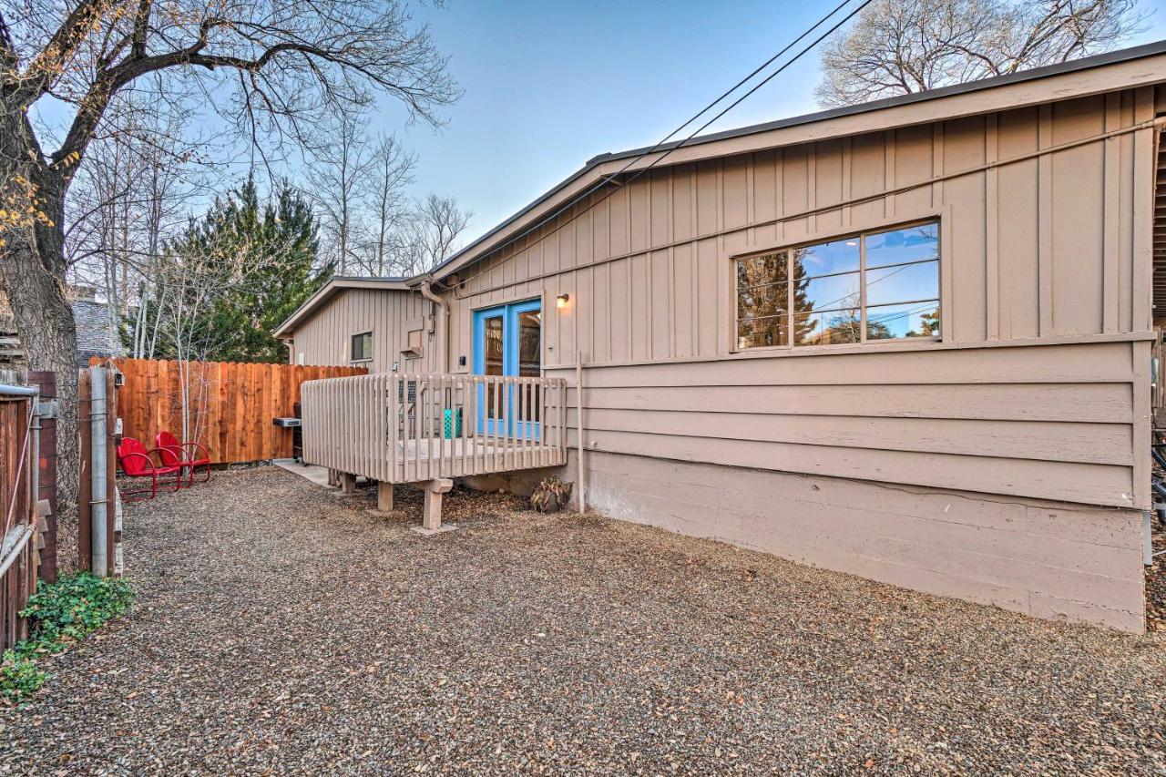 Cozy Flagstaff Studio With Patio - Near Dtwn! Bagian luar foto