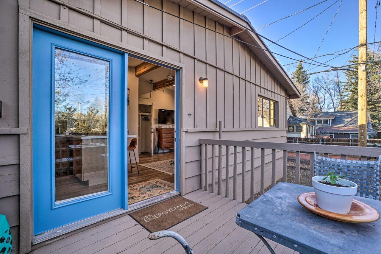Cozy Flagstaff Studio With Patio - Near Dtwn! Bagian luar foto